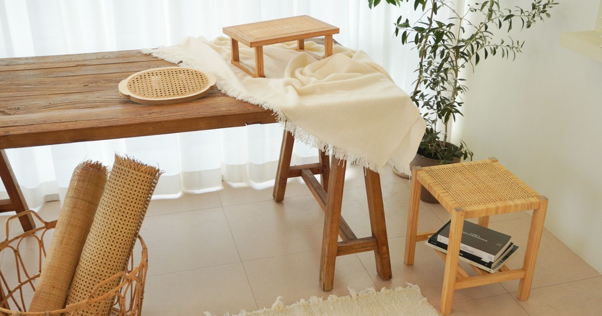 CLASS101+ Rattan furniture that's easy to make if you can just hammer