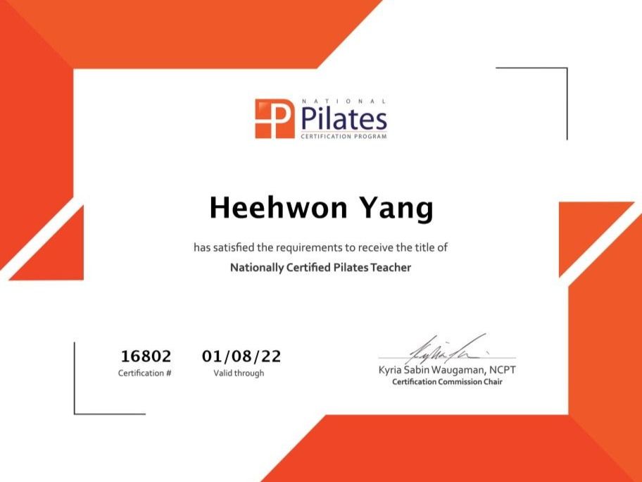 클래스101 Obtaining an internationally accredited Pilates certification