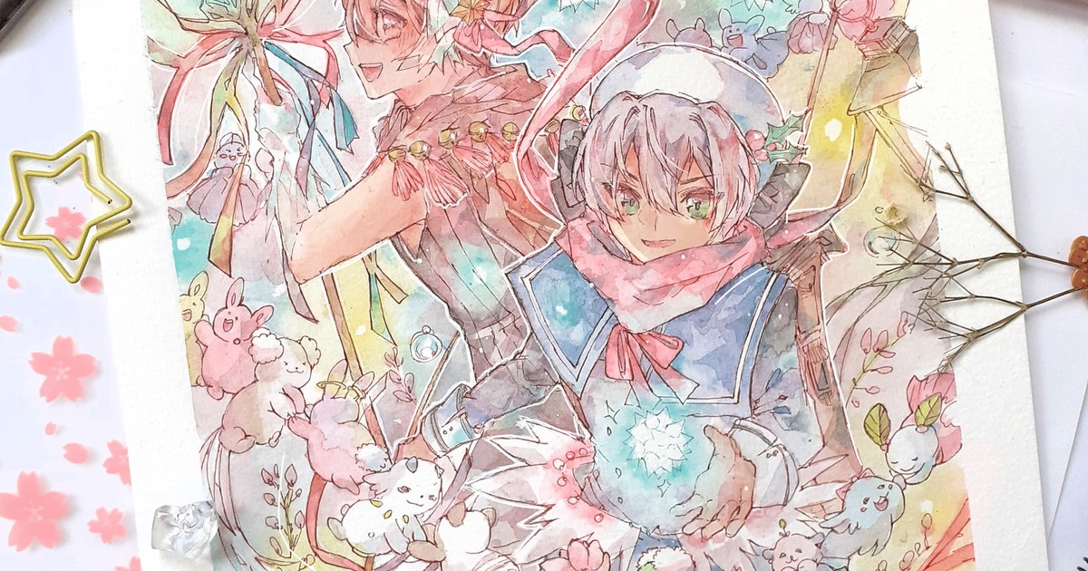 CLASS101+ | Kyuで自分だけの水彩アニメイラストを作成しよう