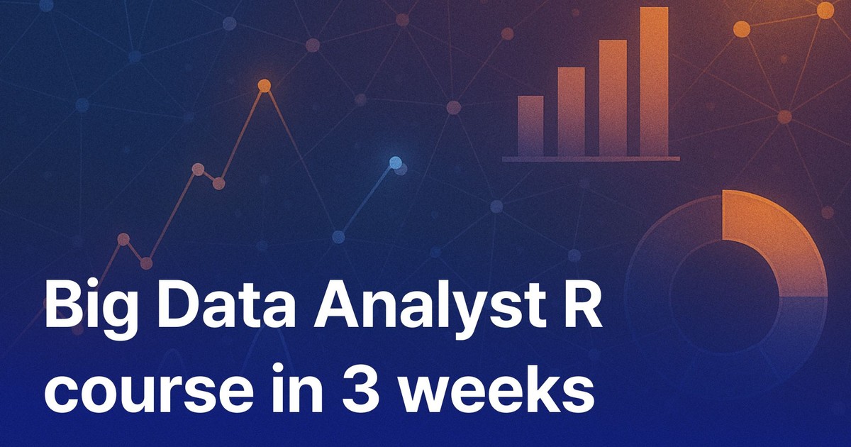 CLASS101+ | Big Data Analysis Article Practical Skills R All in One ...