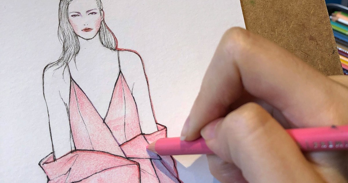 CLASS101+ Express your own emotional fashion illustration with