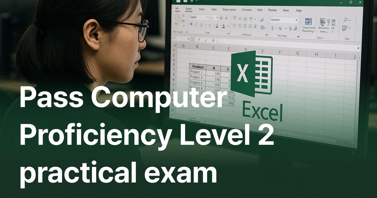 CLASS101+ | Computer literacy level 2 practical skills taken in one go