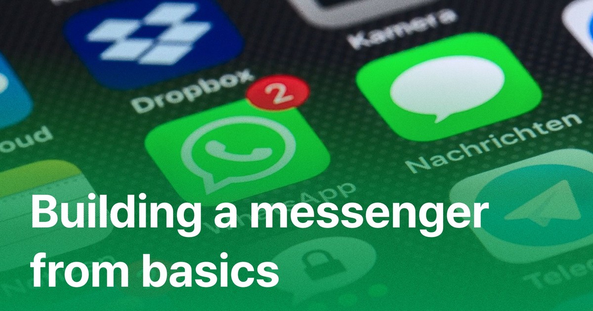 CLASS101+ | From coding to distribution! Create your own messenger ...