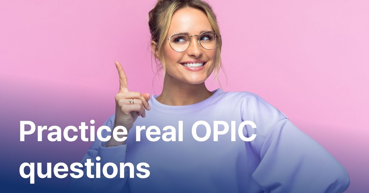 CLASS101+ | See Real OPIC Practical Topics
