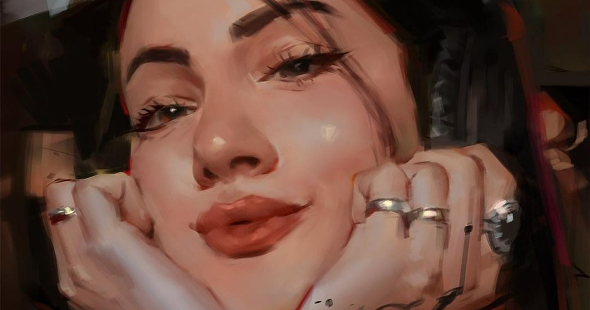 CLASS101+ | A semi-live-action character drawing that makes use of